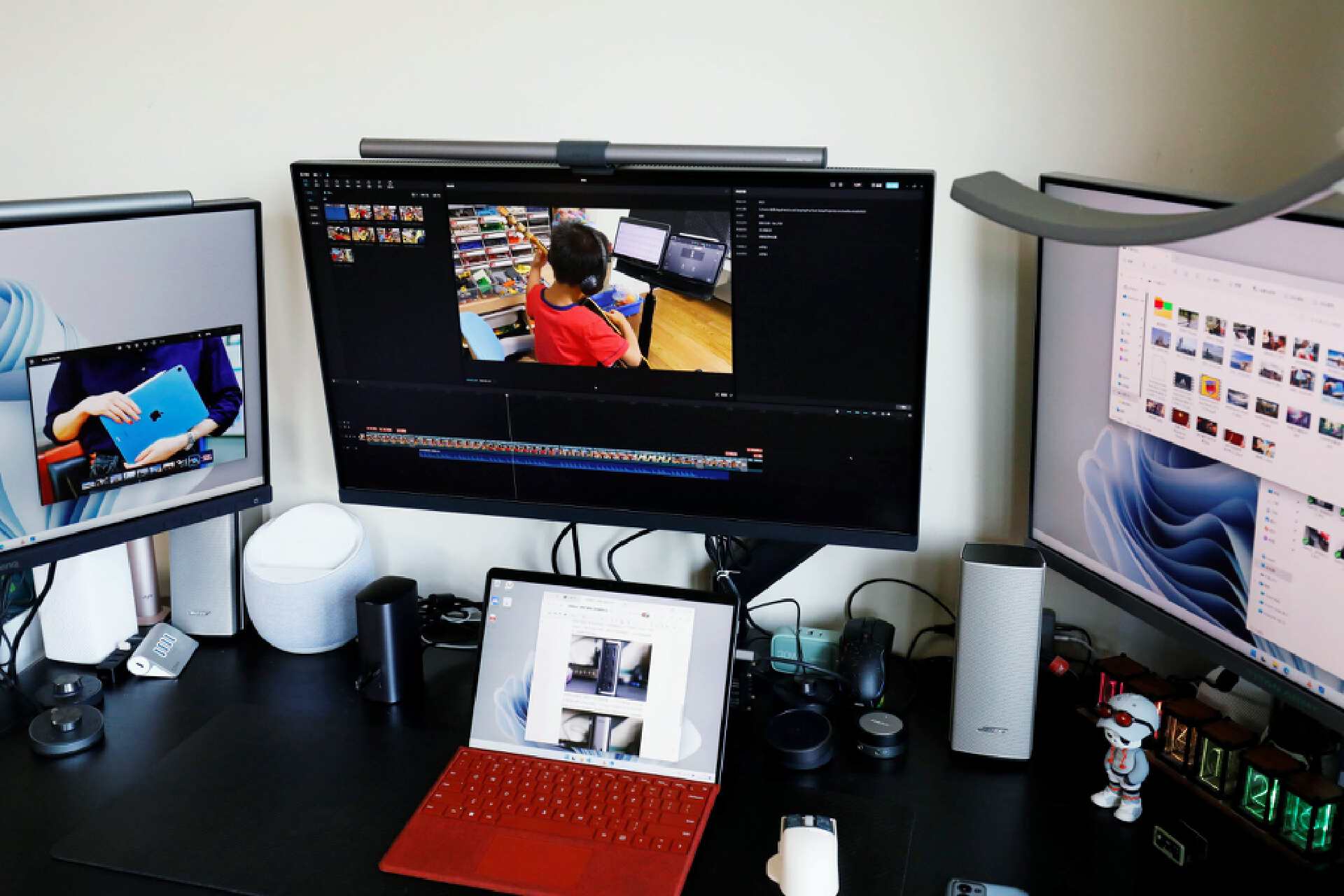 四屏联动怎么操作,绿联扩展