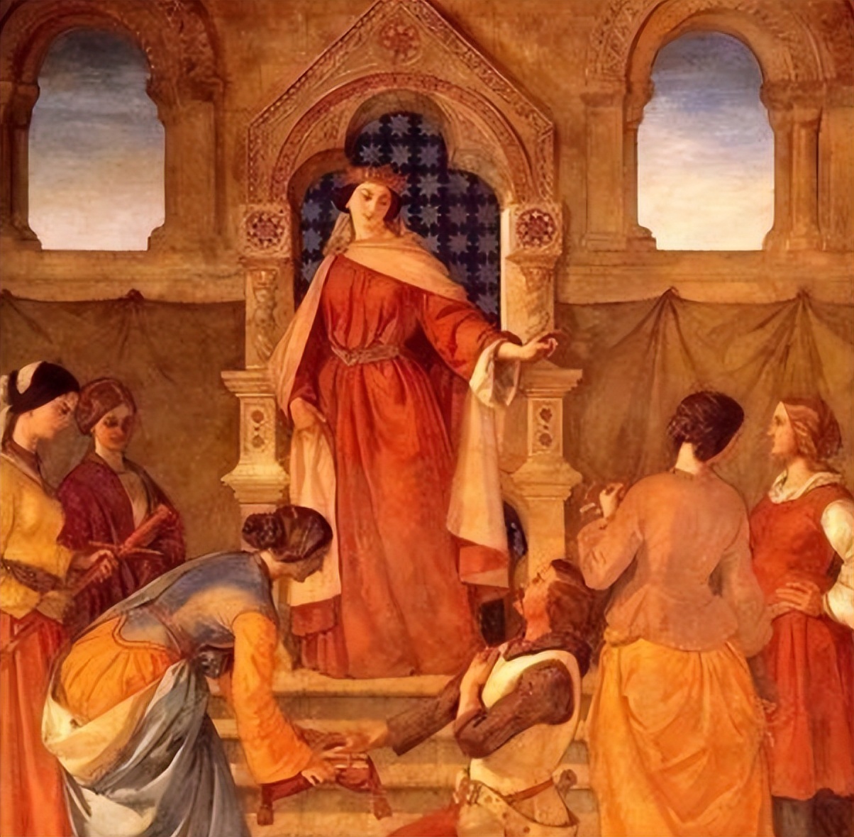 奥斯兰迪亚双刃长剑，在中世纪战争中的独特设计和战斗特性